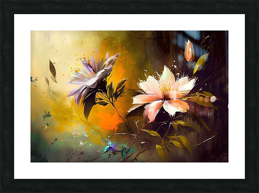 Flower World no.13 Picture Frame print