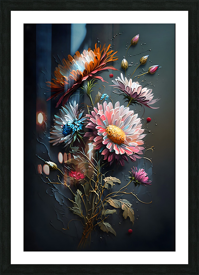 Flower World no.14 Picture Frame print