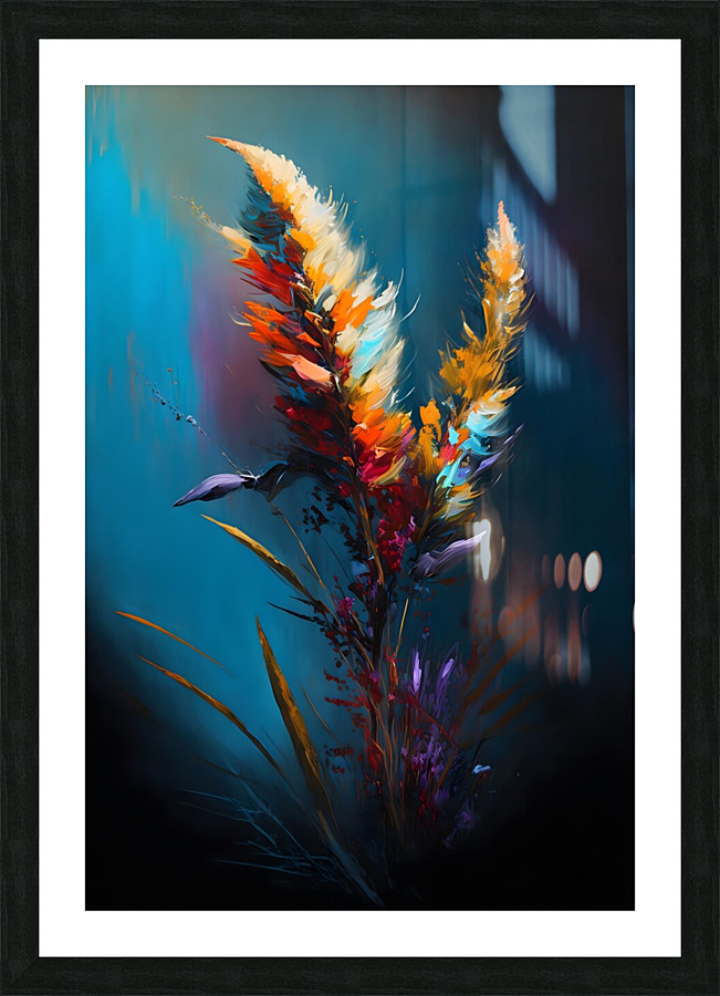 Flower World no.16 Picture Frame print