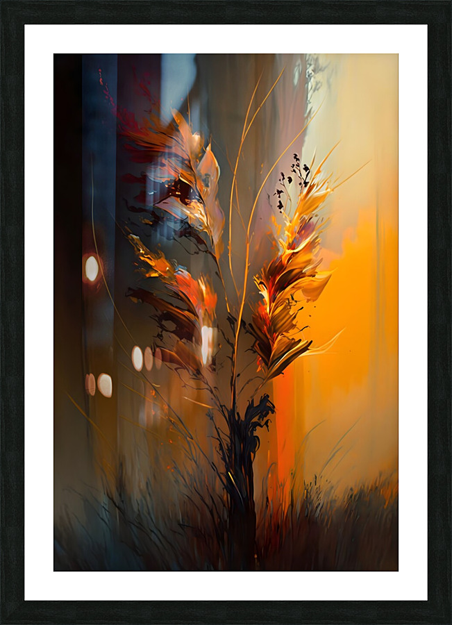 Flower World no.17 Picture Frame print