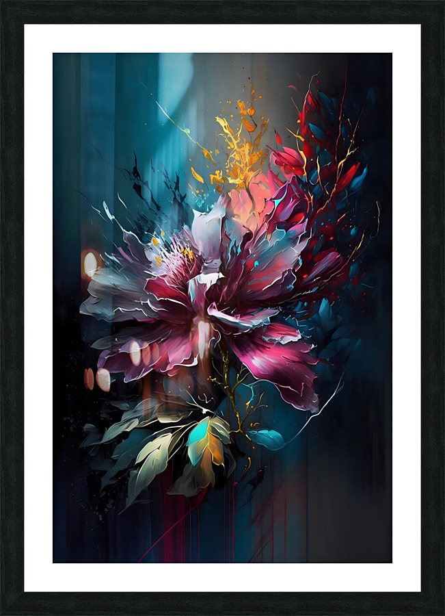 Flower World no.19 Picture Frame print