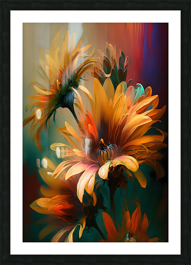 Flower World no.20 Picture Frame print