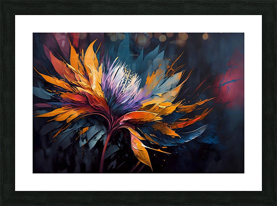 Flower World no.21 Picture Frame print