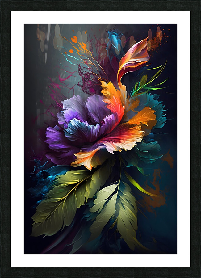 Flower World no.27 Picture Frame print