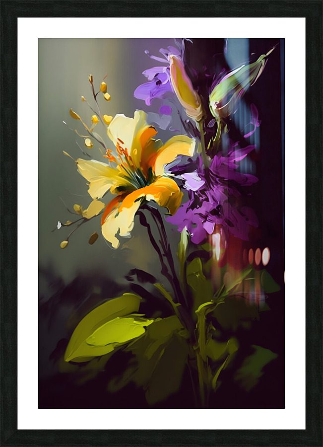Flower World no.28 Picture Frame print