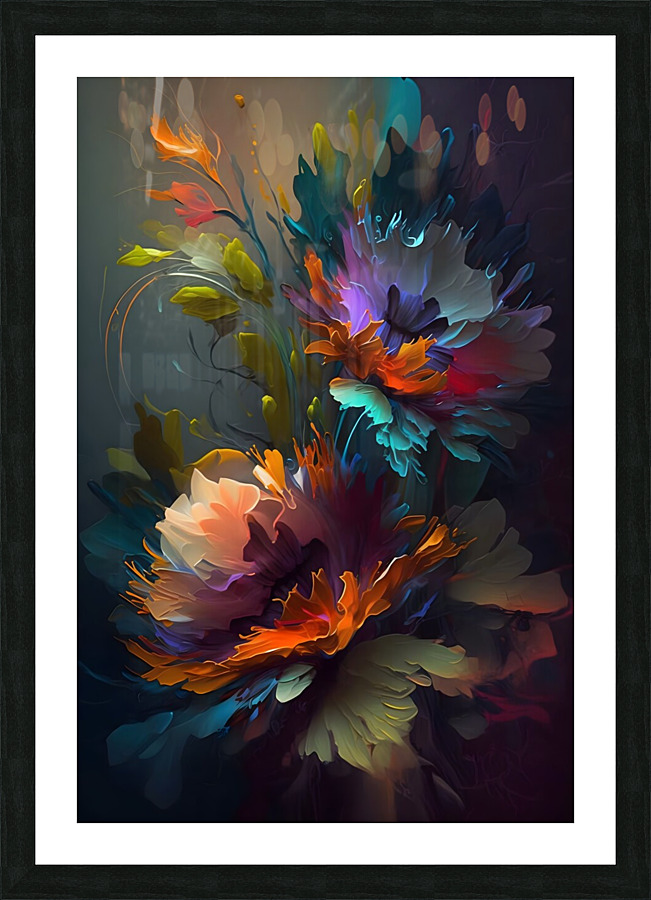 Flower World no.30 Picture Frame print