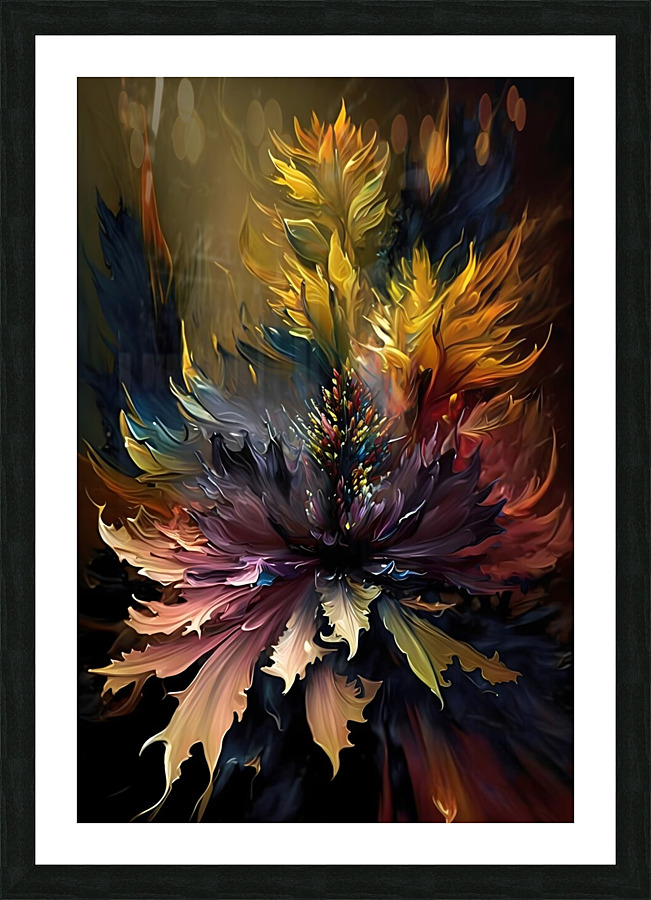 Flower World no.31 Picture Frame print