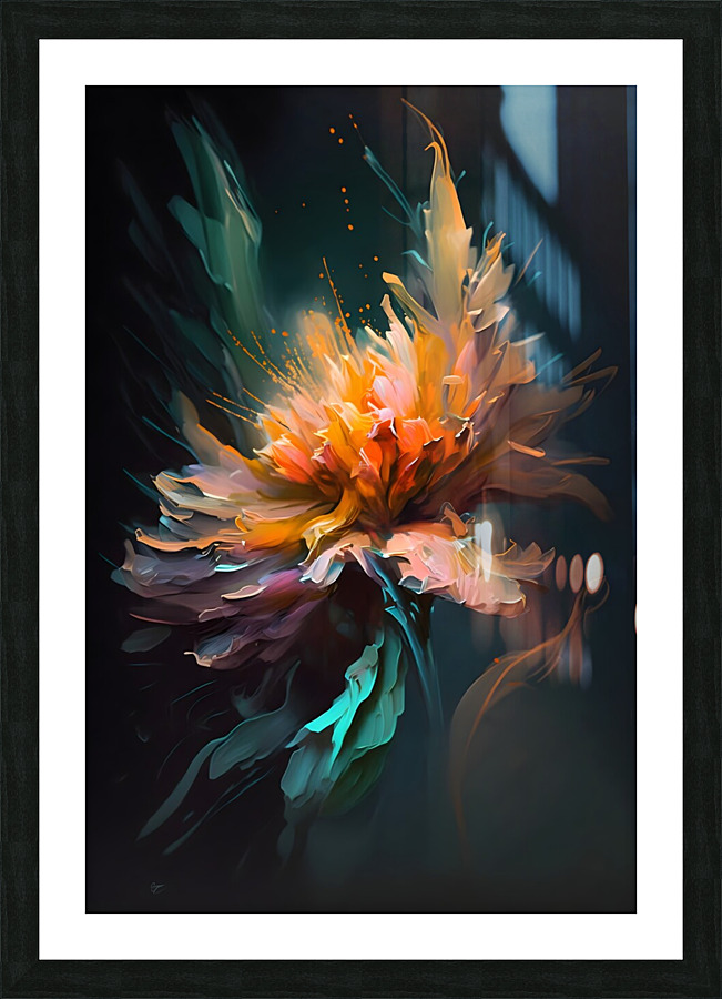 Flower World no.32 Picture Frame print