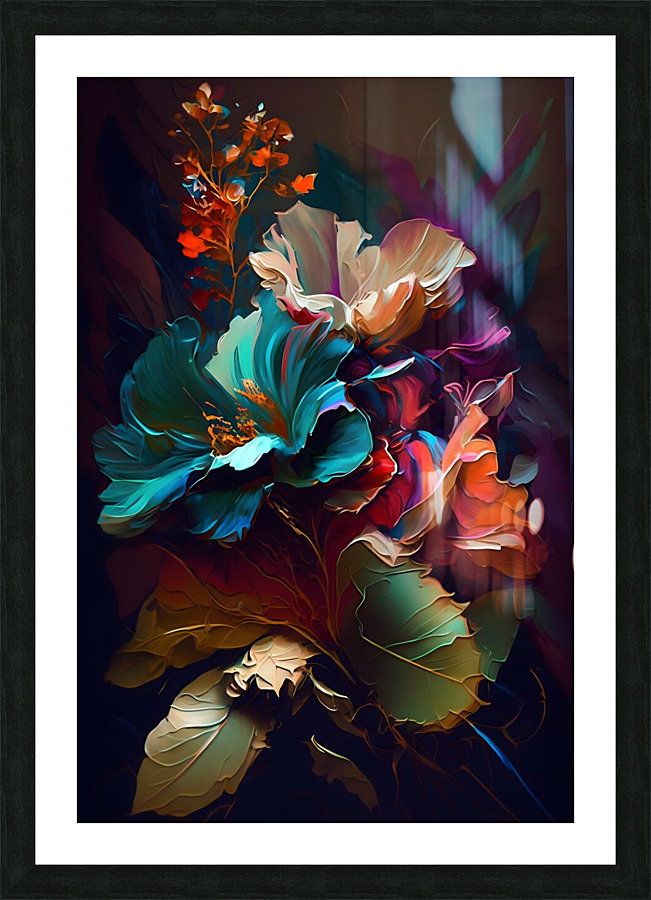 Flower World no.33 Picture Frame print