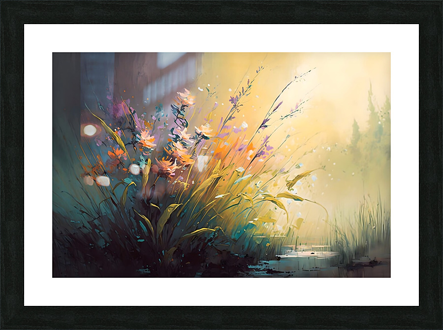 Flower World no.35 Picture Frame print