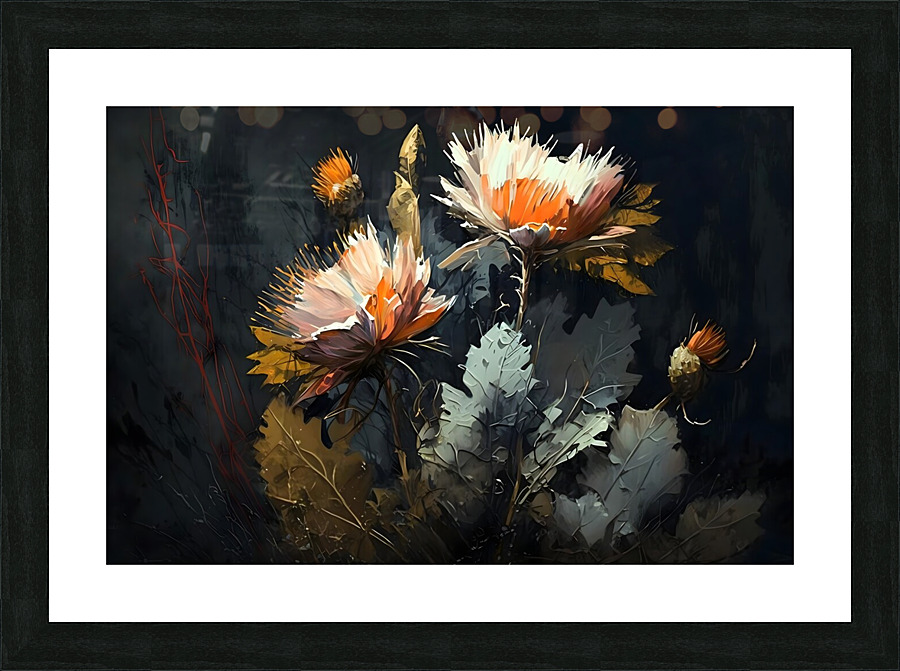 Flower World no.40 Picture Frame print