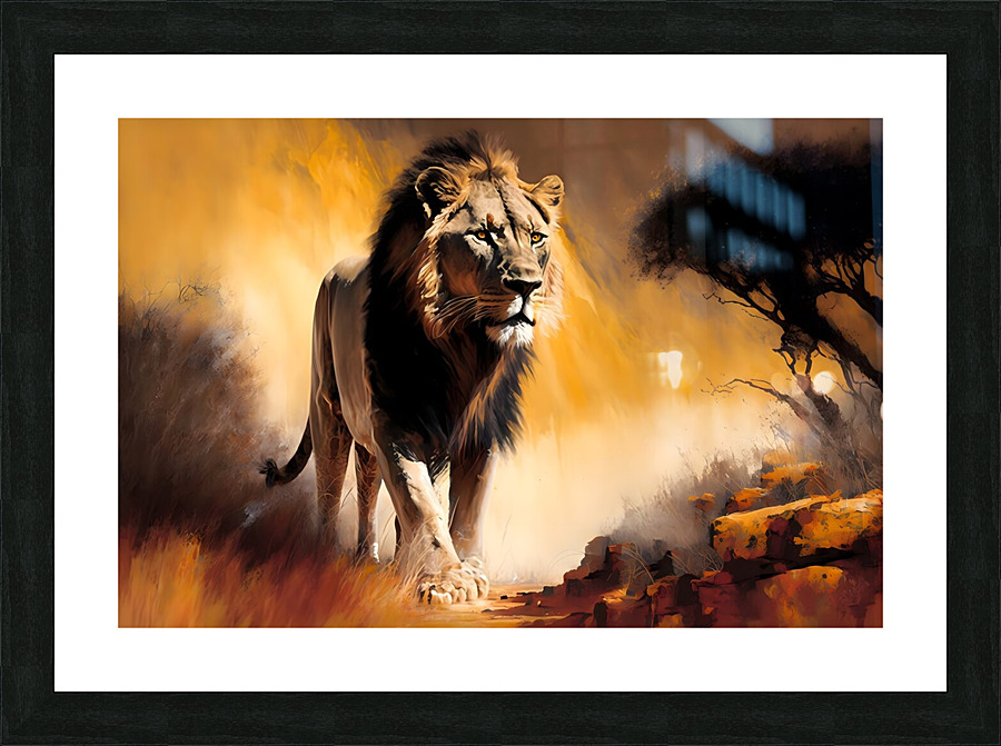 Wild no.33 Picture Frame print