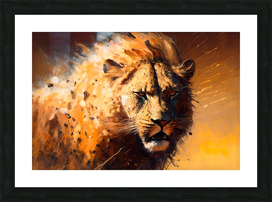Wild no.34 Picture Frame print