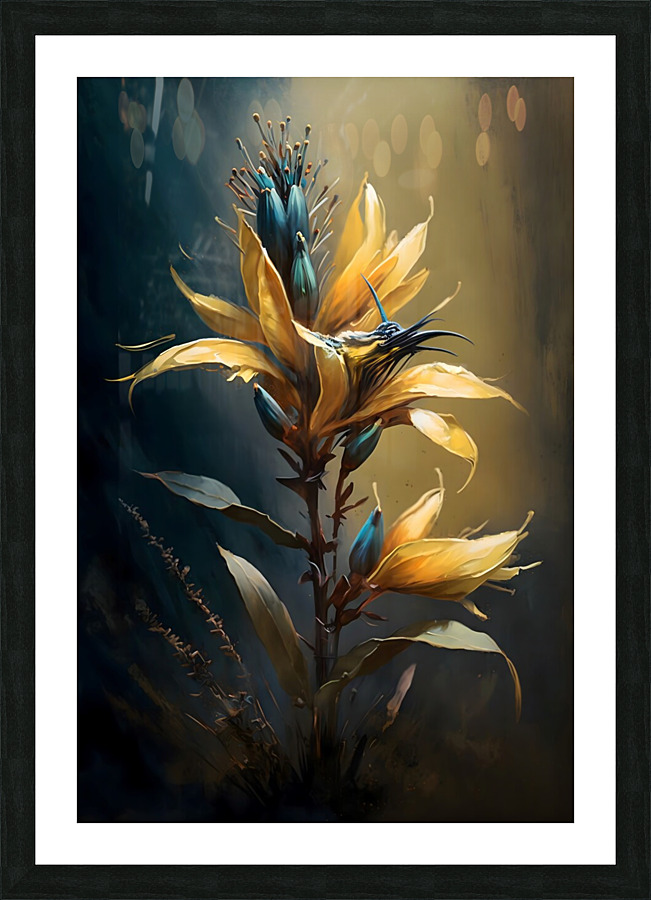 FLOWER WORLD no.52 Picture Frame print