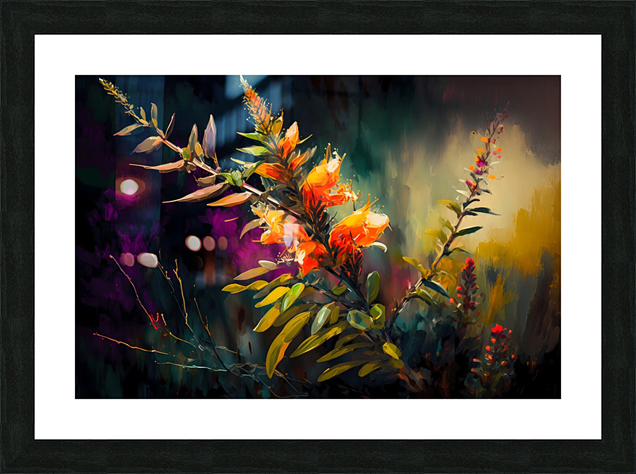 FLOWER WORLD no.59 Picture Frame print