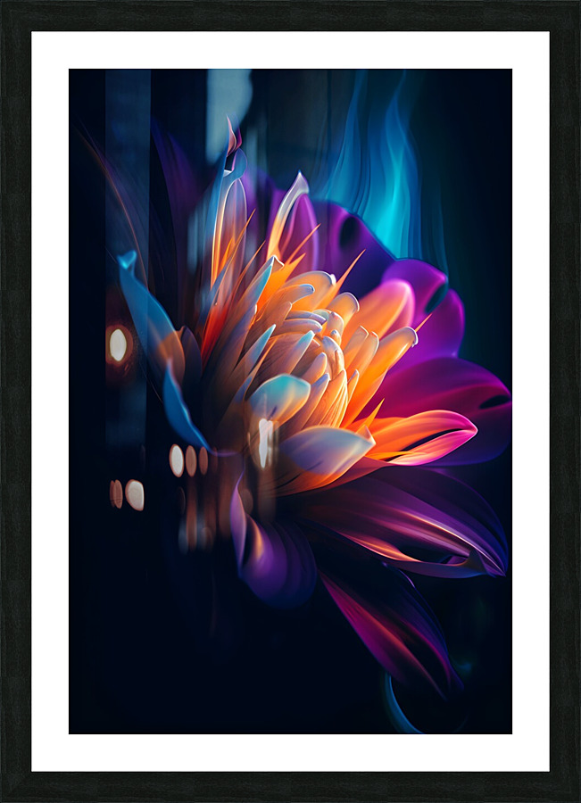 FLOWER WORLD no.74 Picture Frame print