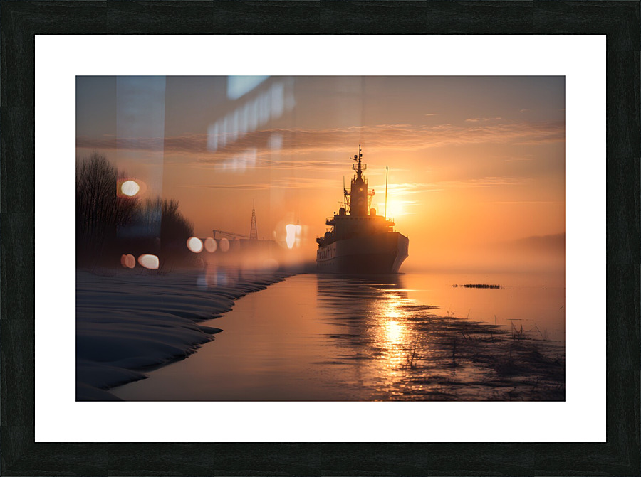 Dawn no4 Picture Frame print