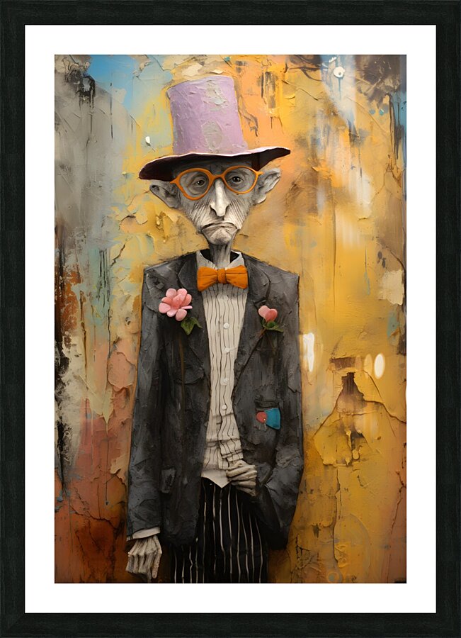 sassy 3 Picture Frame print