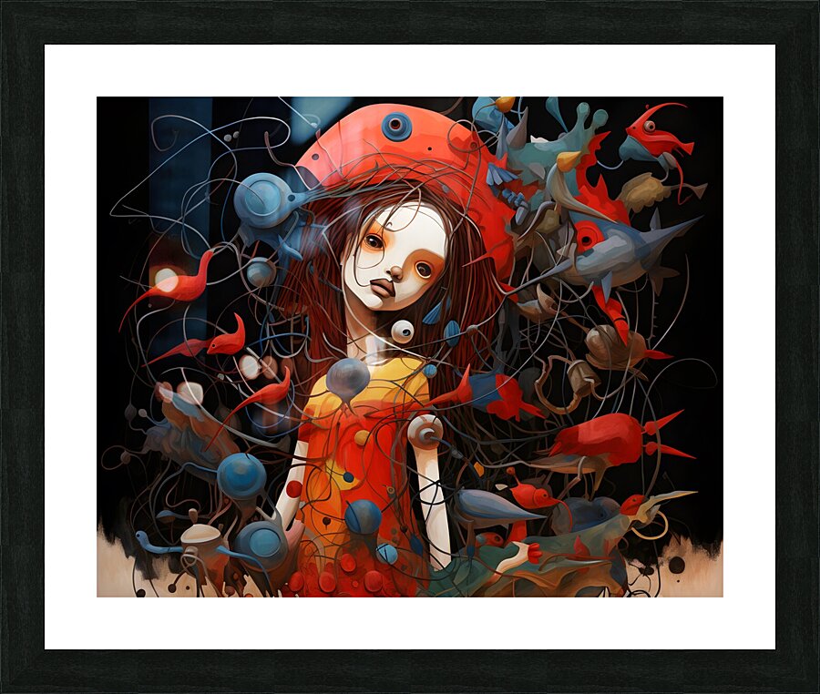 fantasy and colors 14 Picture Frame print