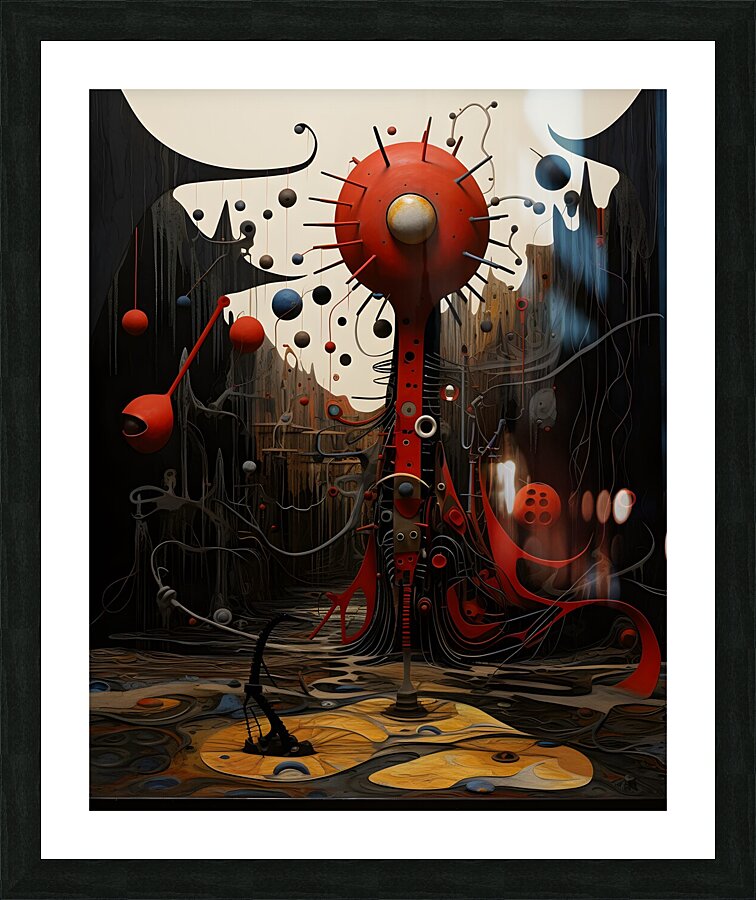 fantasy and colors 19 Picture Frame print