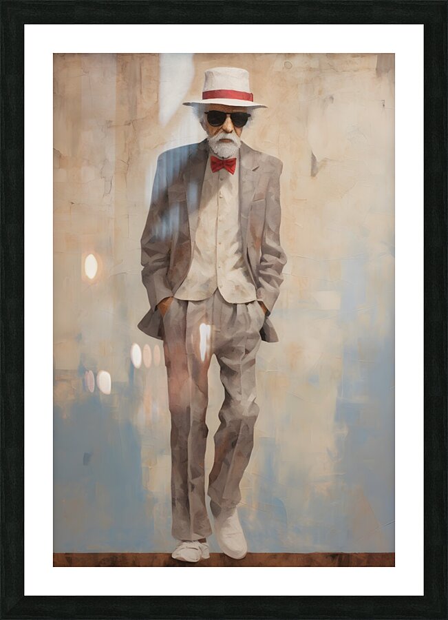 sassy 13 Picture Frame print