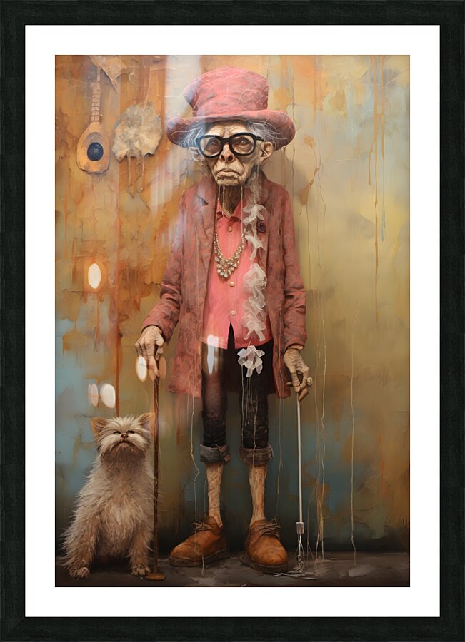 sassy 32 Picture Frame print