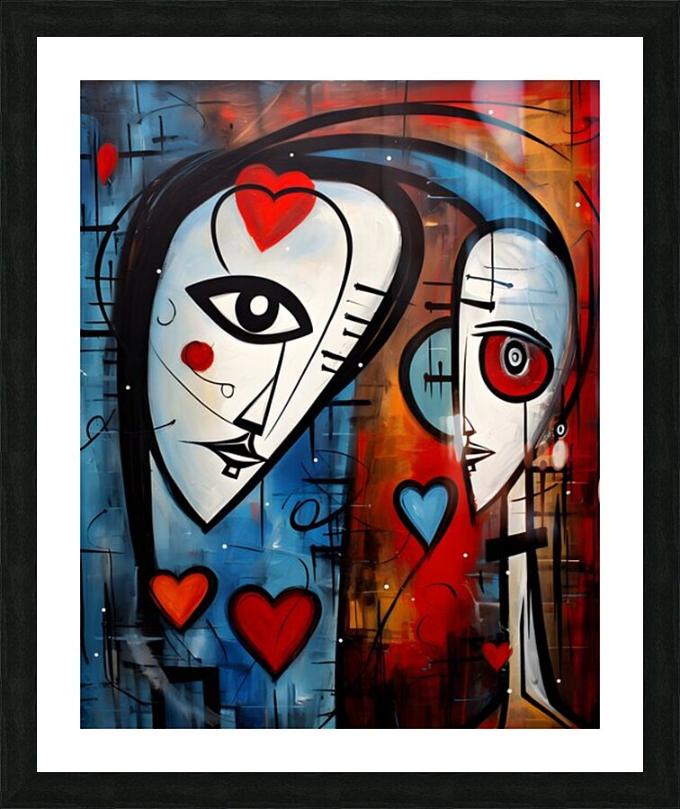 creatures 2 Picture Frame print