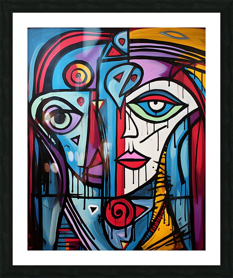 creatures 4 Picture Frame print