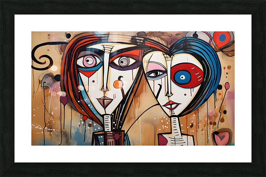 creatures 5 Picture Frame print