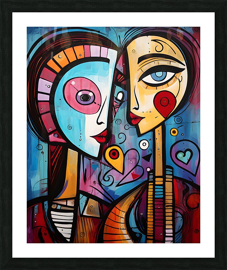 creatures 7 Picture Frame print