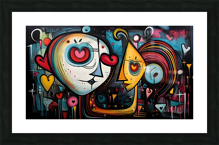 creatures 8 Picture Frame print