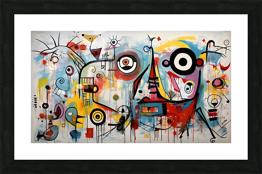 creatures 18 Picture Frame print