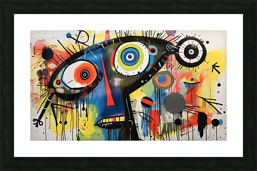 creatures 24 Picture Frame print