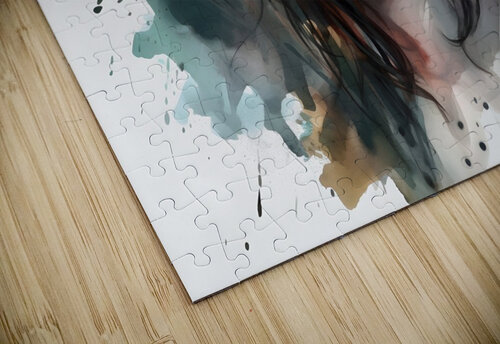 Girl watercolor no.6 draszyr puzzle