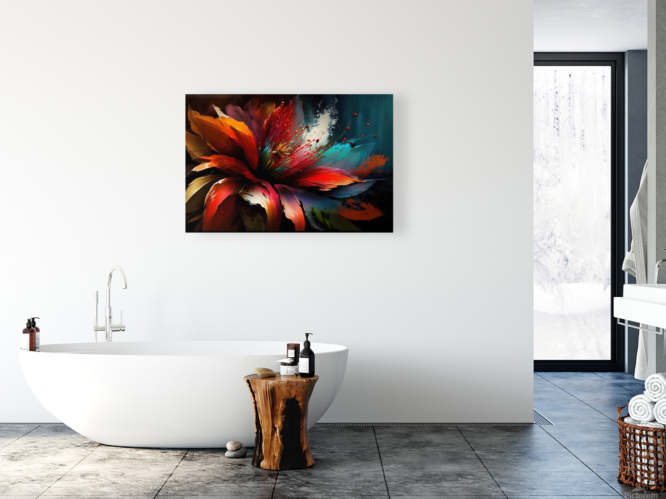 Flower World no.23 Reproduction