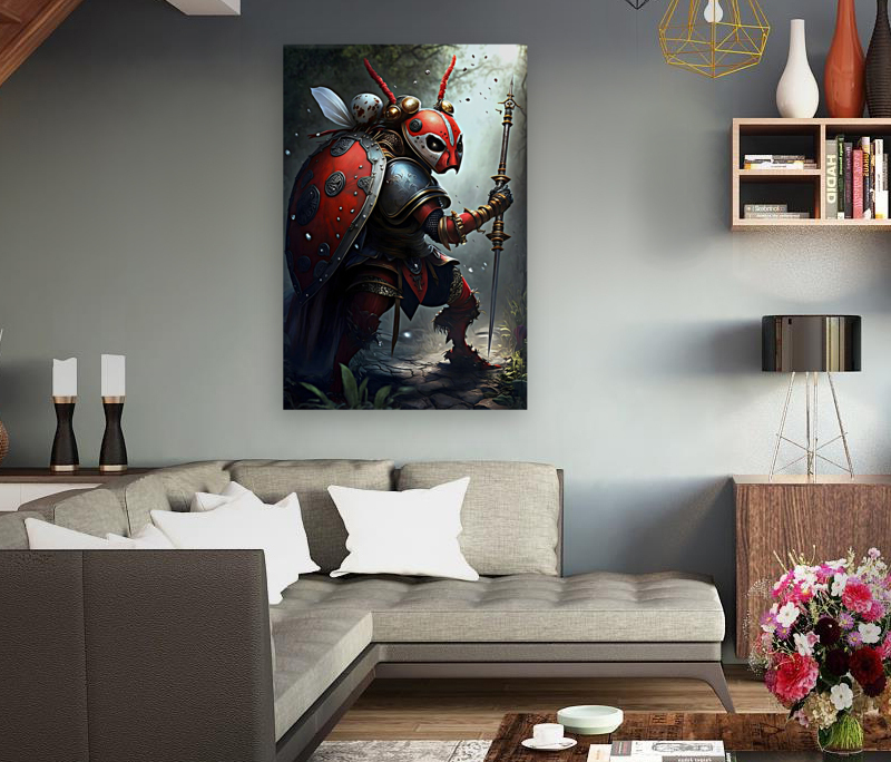 Warrior Ladybug no.7 Reproduction