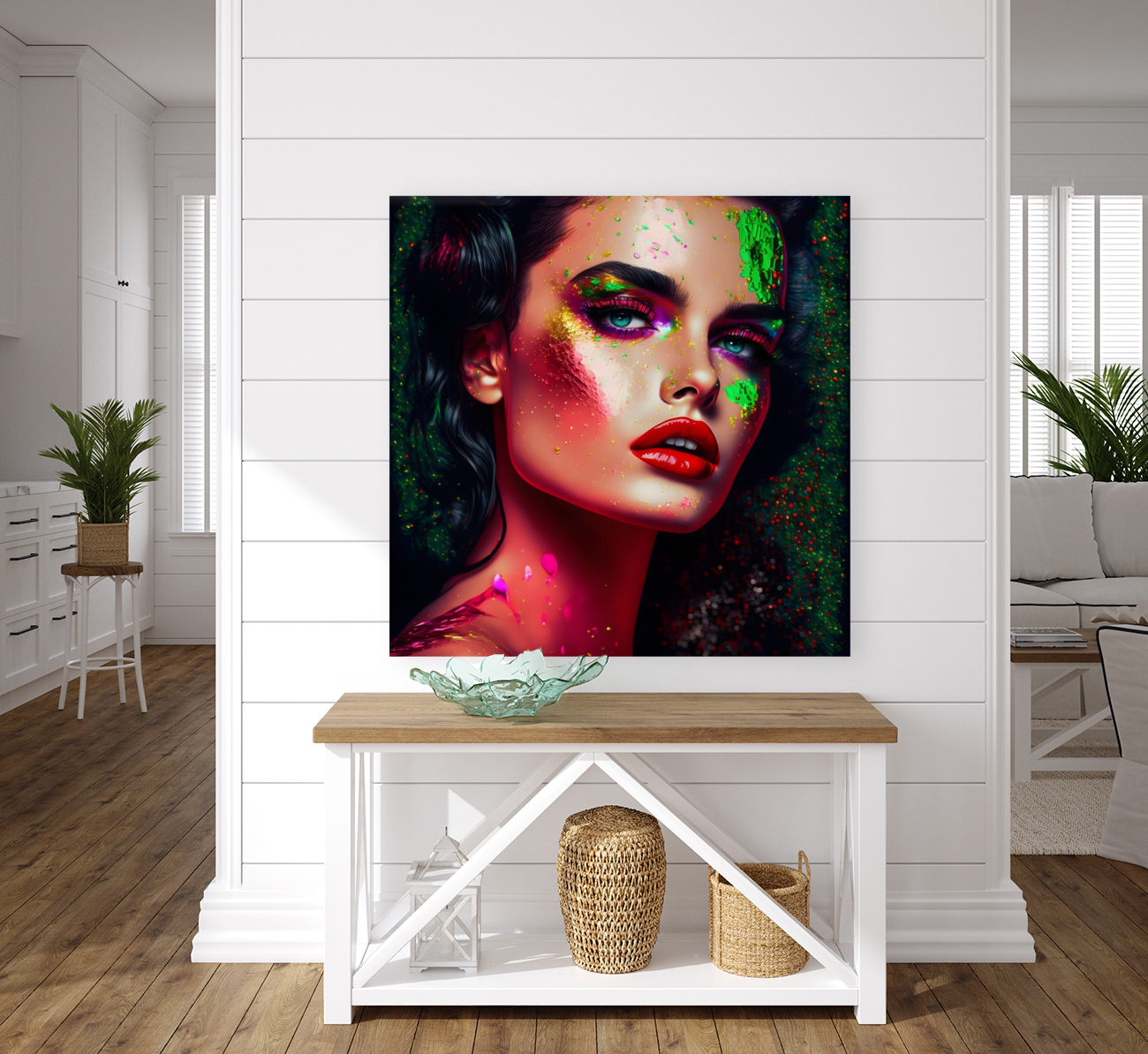 Girl pin up no.9 Reproduction