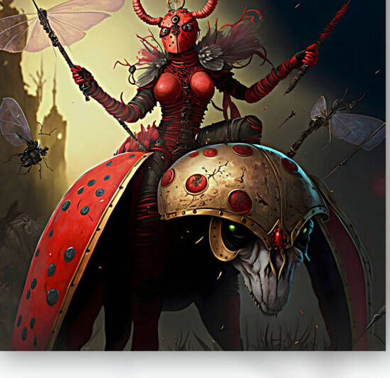 Warrior Ladybug no.5 by draszyr