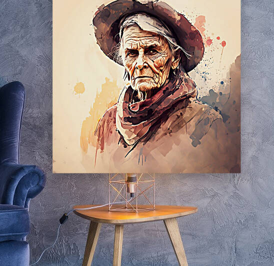 Wild West old woman no.3 by draszyr
