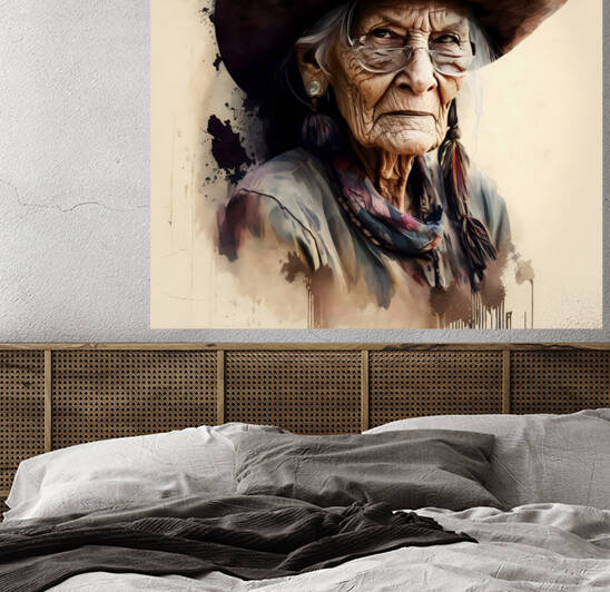 Wild West old woman no.6 by draszyr