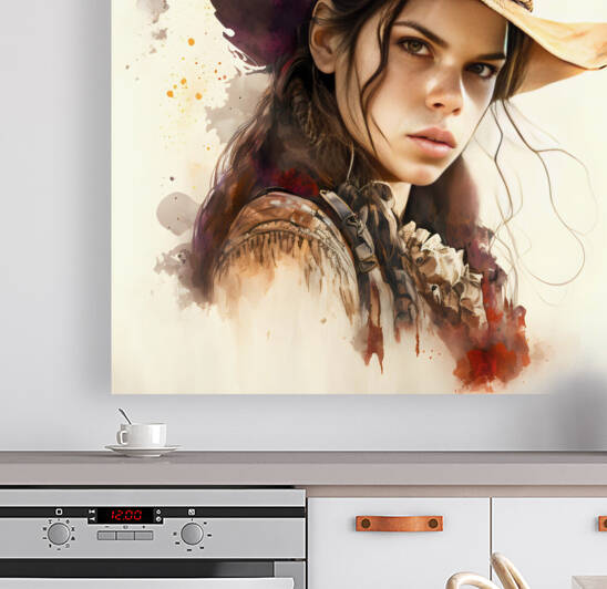 Wild West girl no.1 by draszyr