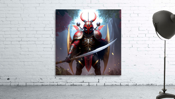 Warrior Ladybug no.6 Wall Preview