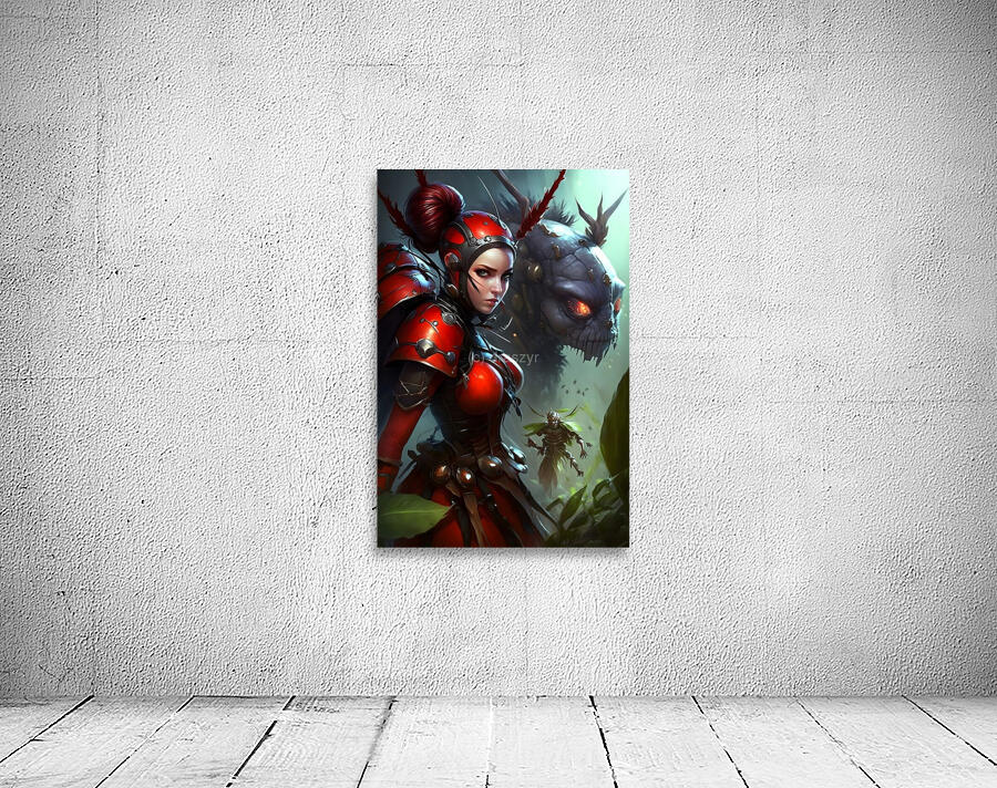 Warrior Ladybug no.8 Wall Preview