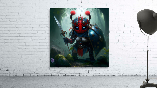 Warrior Ladybug no.10 Wall Preview