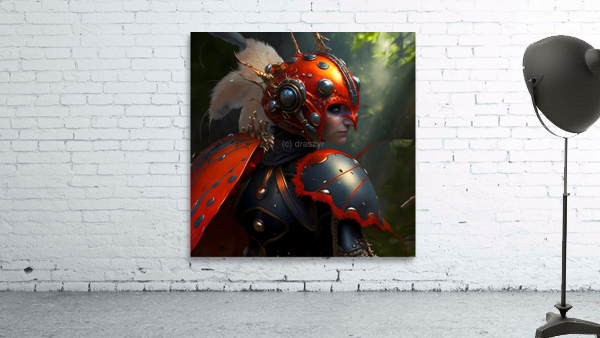 Warrior Ladybug no.11 Wall Preview