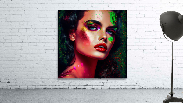 Girl pin up no.9 Wall Preview