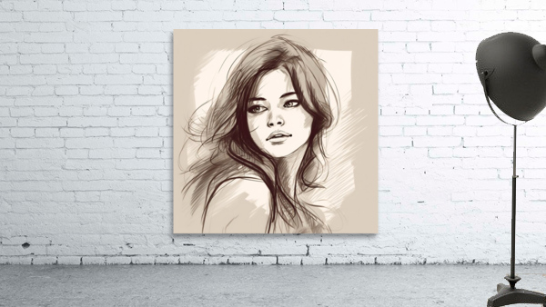 Women sketch no.10 Wall Preview