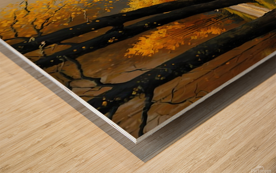 Autumn no.2 Wood print