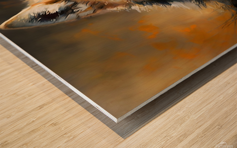 Wild no.2 Wood print