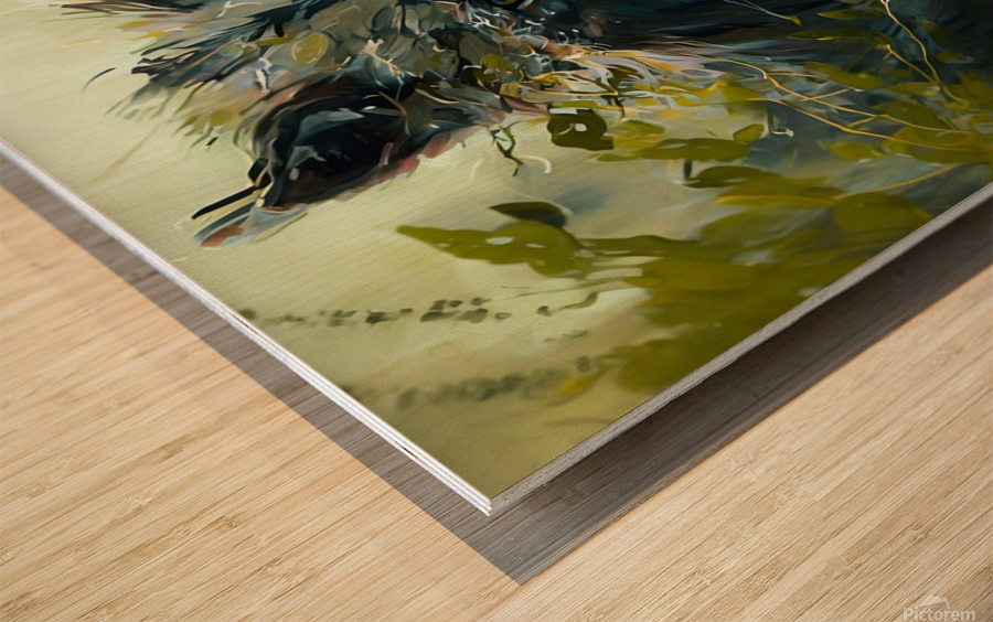 Wild no.8 Wood print